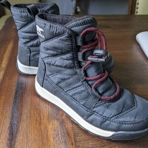 Sorel waterproof black snow boots